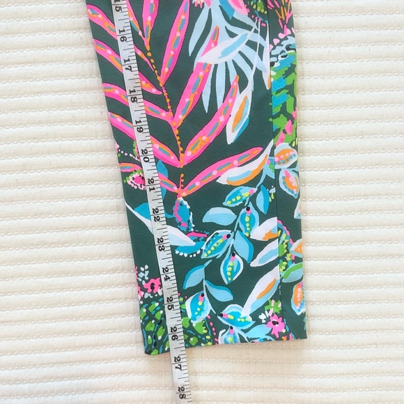 Lilly Pulitzer Corso Sunshine Jungle 28" Women's Golf Pants - Picture 9 of 9